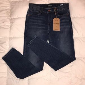 NWT Lucky brand crop skinny jeans size 27 /4